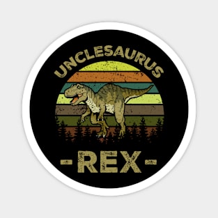 Unclesaurus T Rex Dinosaur Uncle Saurus Family Matching Magnet